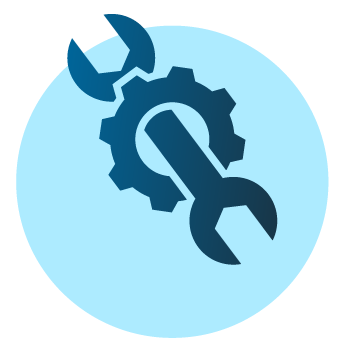 icon representing maintenance history