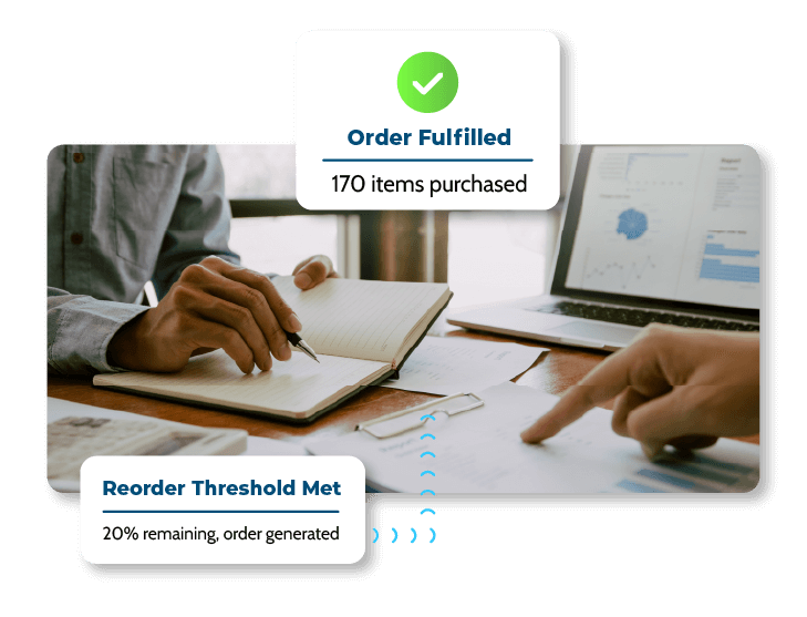 order fulfillment with procure to pay software
