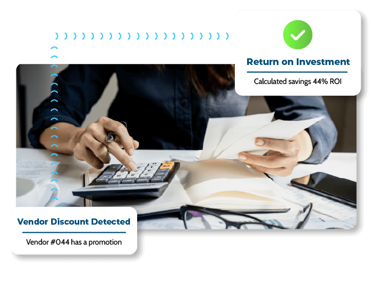 return on investment calculations for procure to pay software